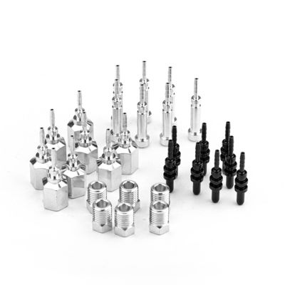 قطع طحن CNC الدقة قطع طحن الصلب المقاوم للصدأ سبائك التيتانيوم قطع السيارات