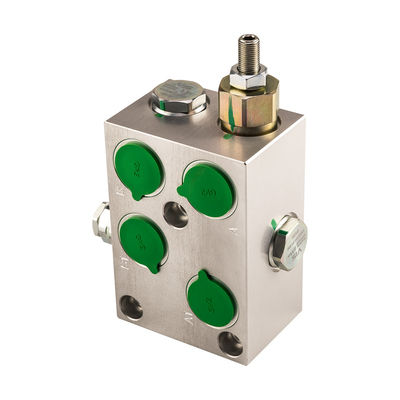 دقة عالية 316L الفولاذ المقاوم للصدأ الهيدروليكي عدة أضعاف CNC معالجة الحفرة نظام السفر بلوك صمام مخصص