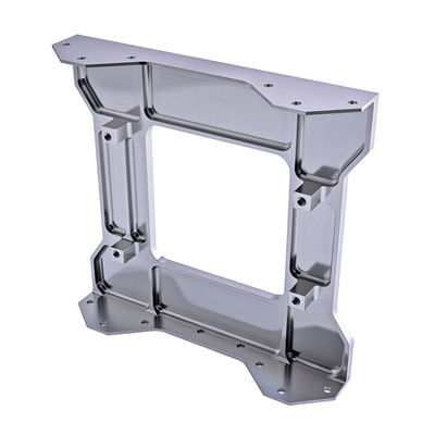 أجزاء طحن باستخدام الحاسب الآلي من سبائك الألومنيوم، قطع غيار عالية الدقة باستخدام الحاسب الآلي، أجزاء هيكلية للطيران والفضاء، دعامة ألومنيوم